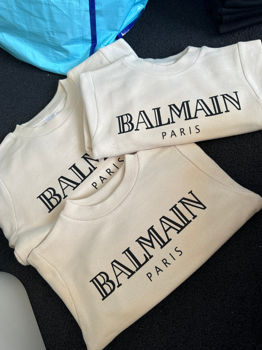 Kids Sweats Balmaiin (CREAM)