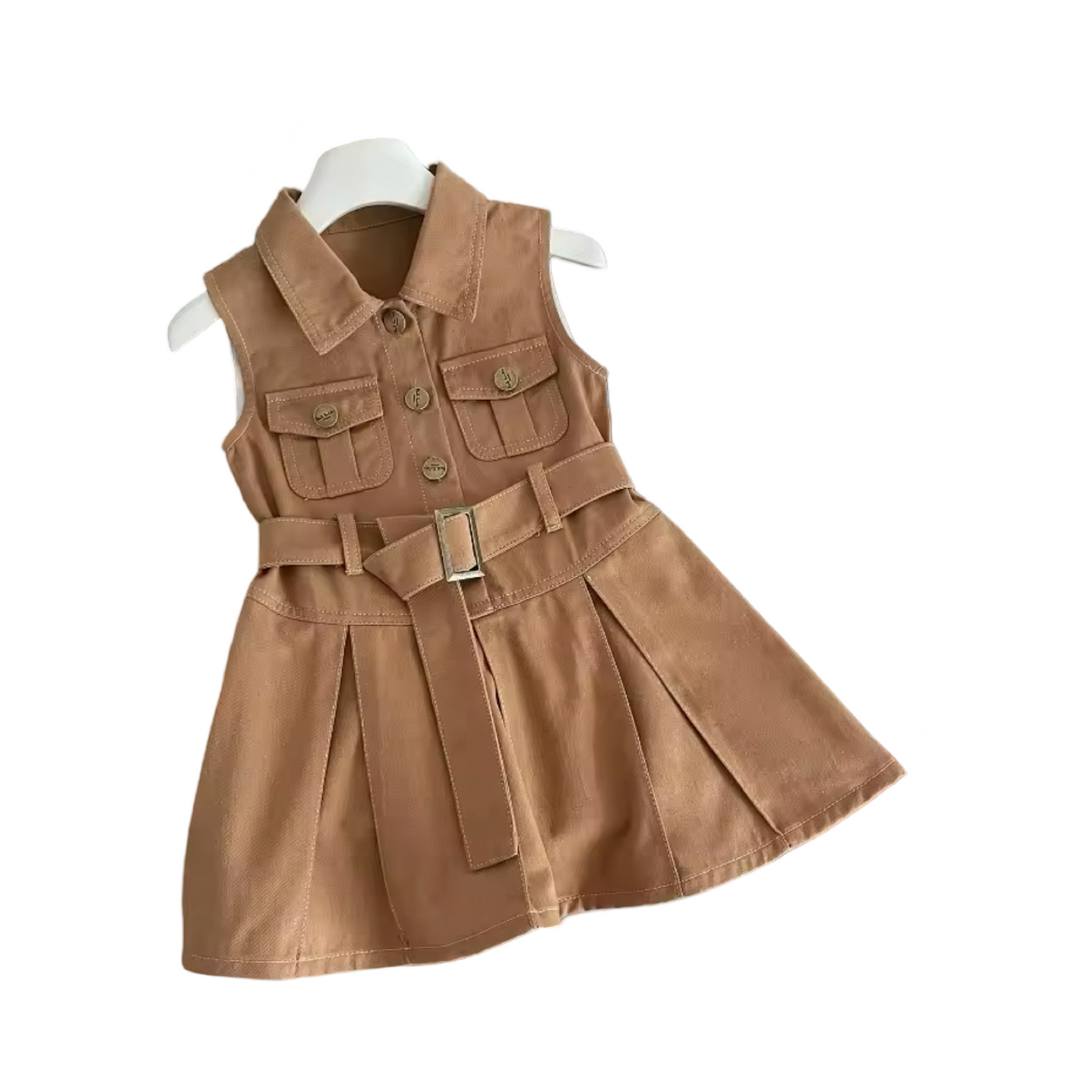 Gizelle Dress - Brown